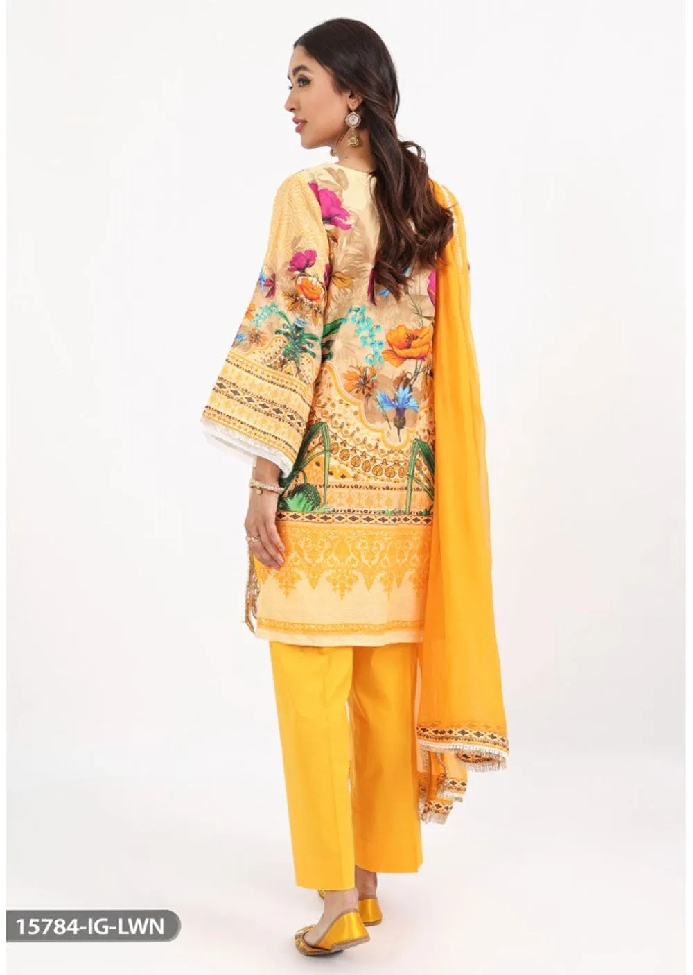 15784 - Readymade Shaposh Lawn Suit