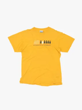 '90s Alien Workshop T-shirt Yellow