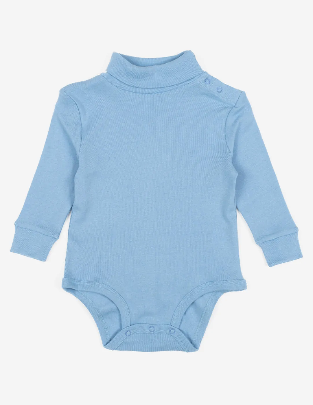 Baby Cotton Turtleneck Bodysuit