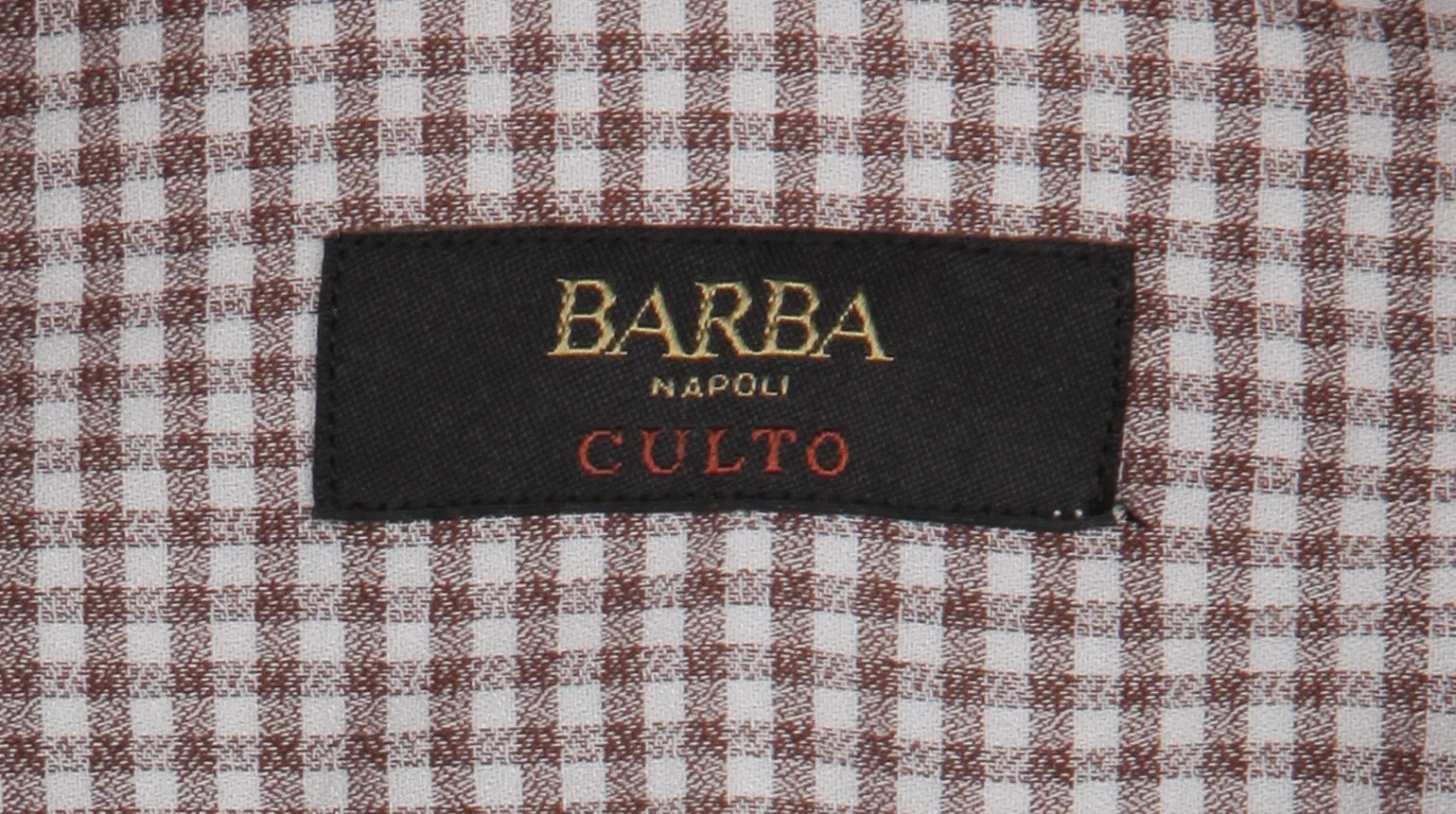 Barba Napoli Brown Shirt - Extra Slim