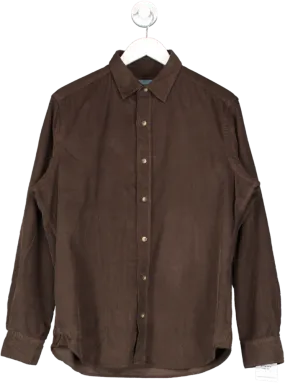 Beaufort & Blake Brown Stroud Cord Shirt UK M