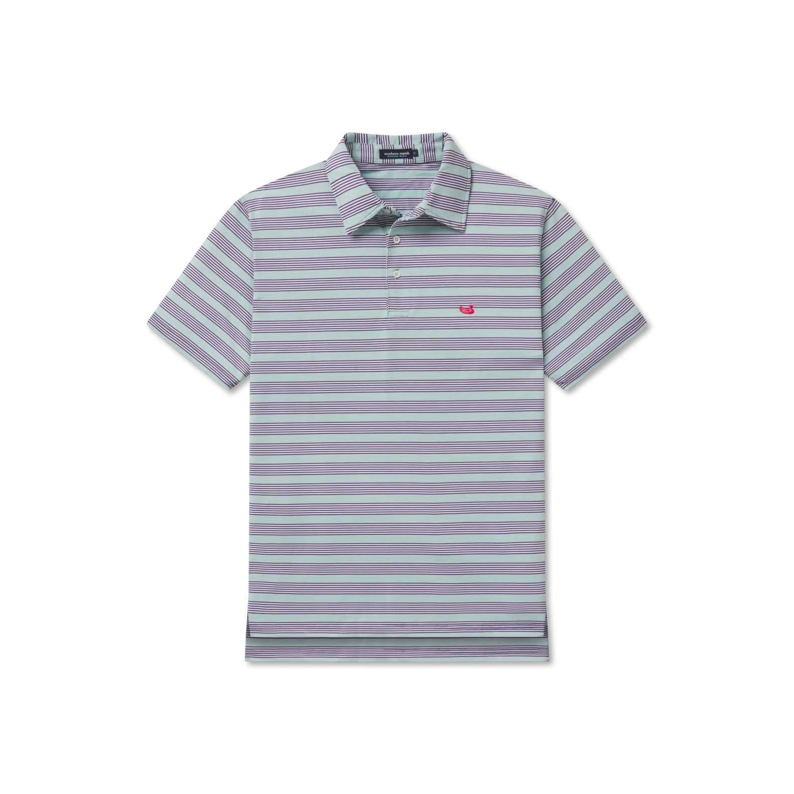 Bermuda Performance Polo - Pensacola Stripe