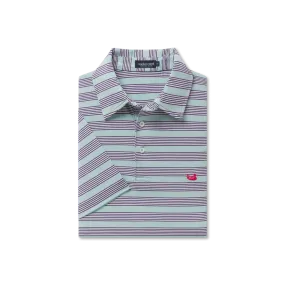 Bermuda Performance Polo - Pensacola Stripe