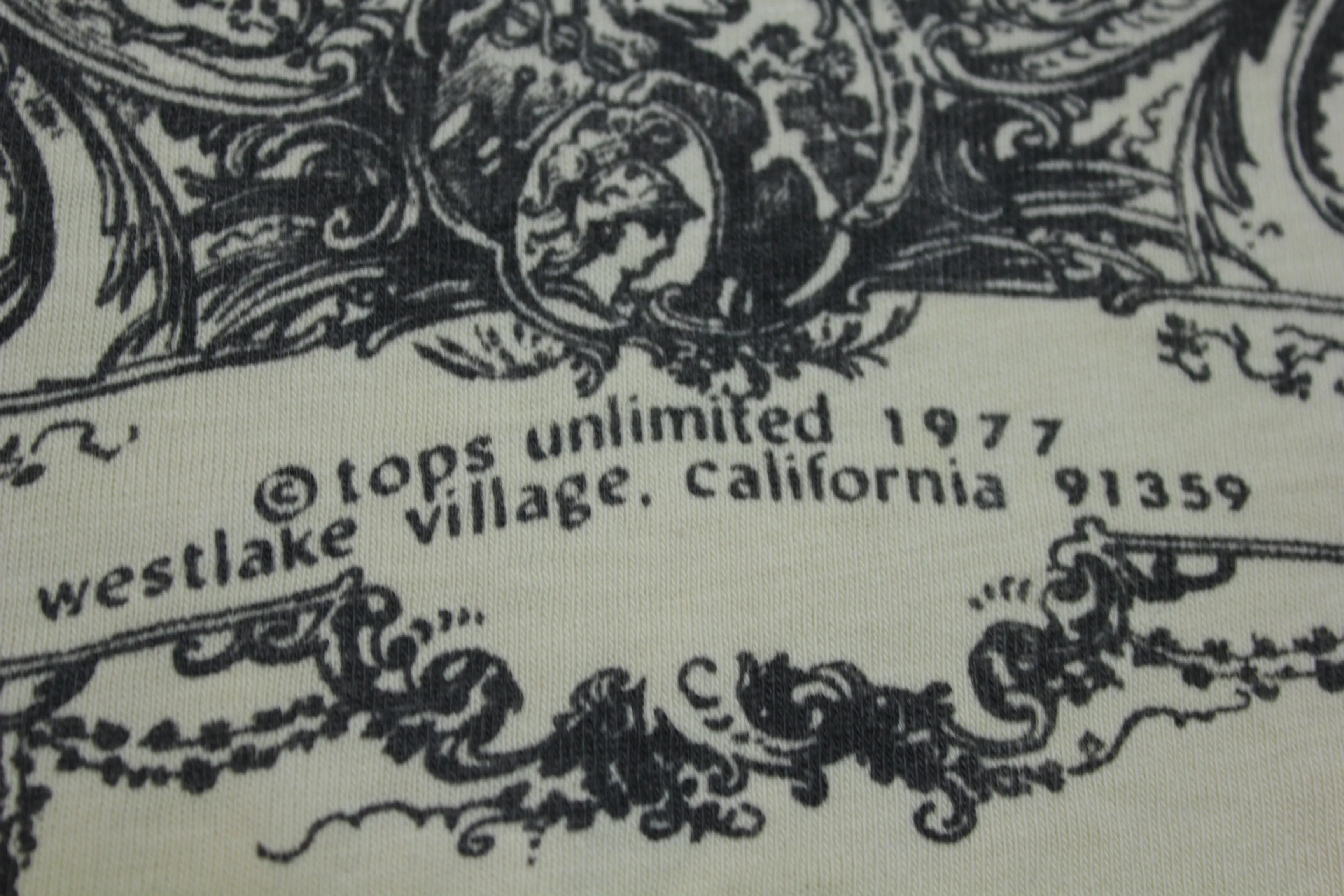 Brams Orchesterbibliothek Symphonie Nr. 1 Vintage 1977 Tops Unlimited 70's T-Shirt