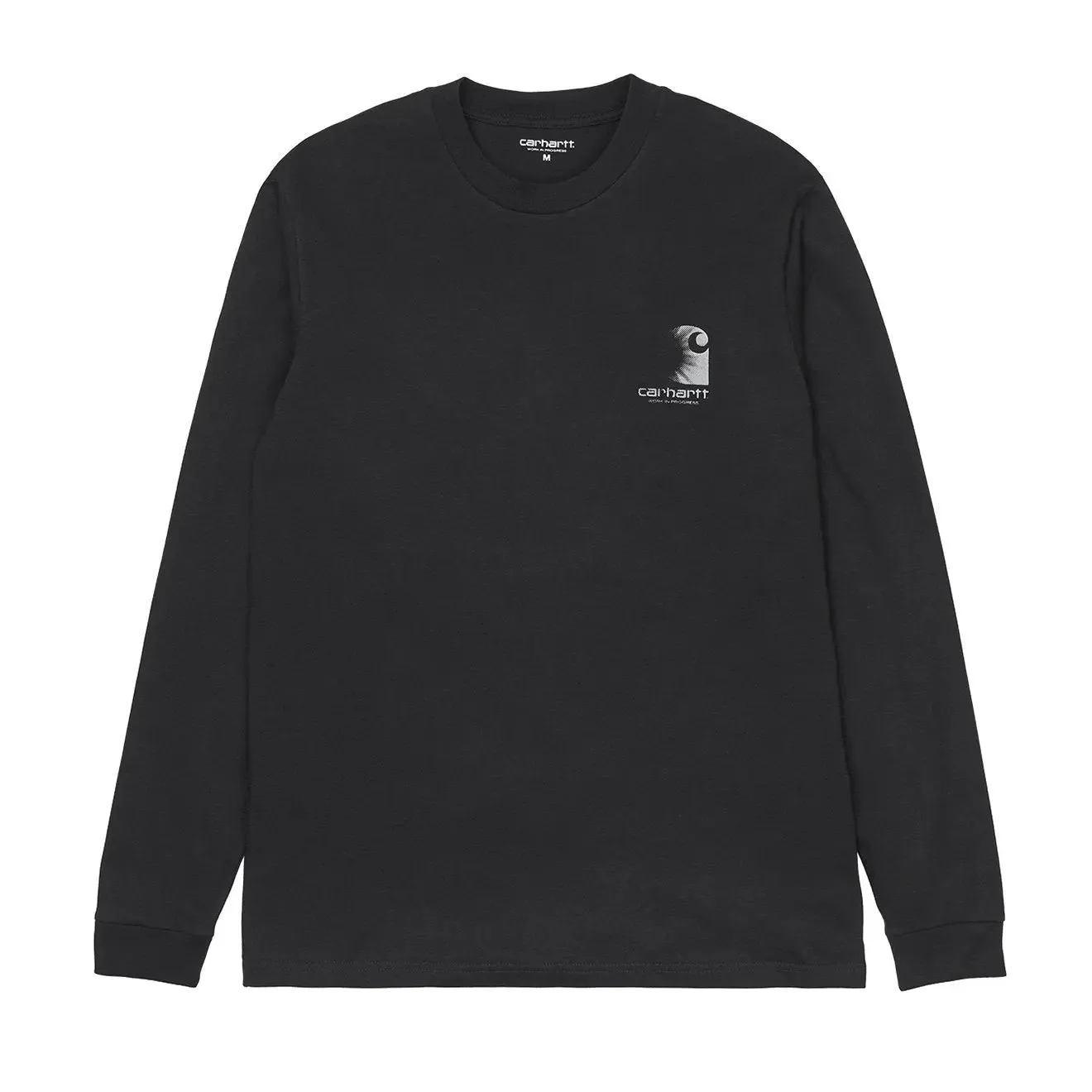 Carhartt WIP L/S Reflective Headlight T-Shirt Black / Reflective Grey