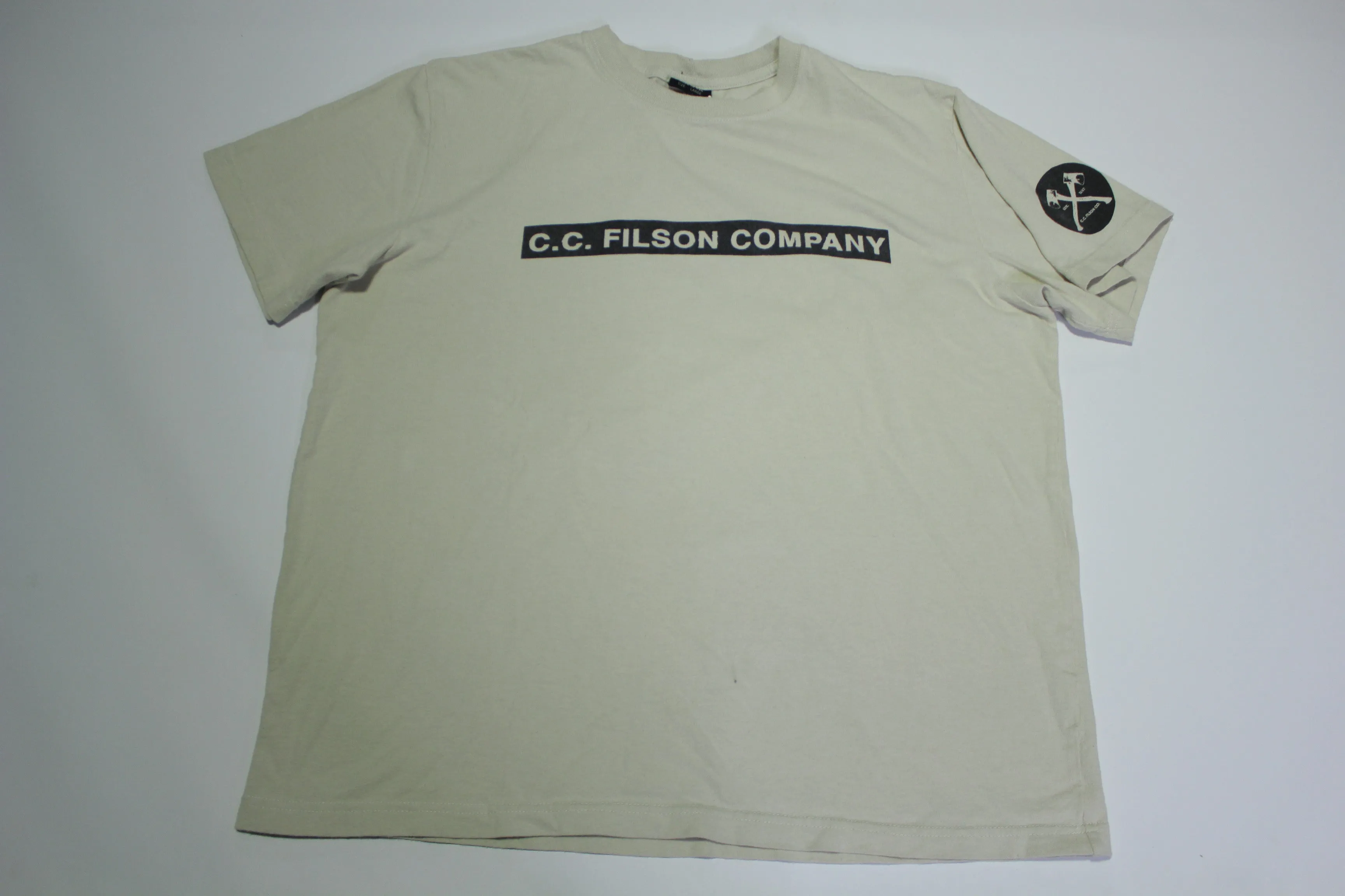 C.C. Filson Company Through Any Weather Big Graphic Made in USA T-Shirt