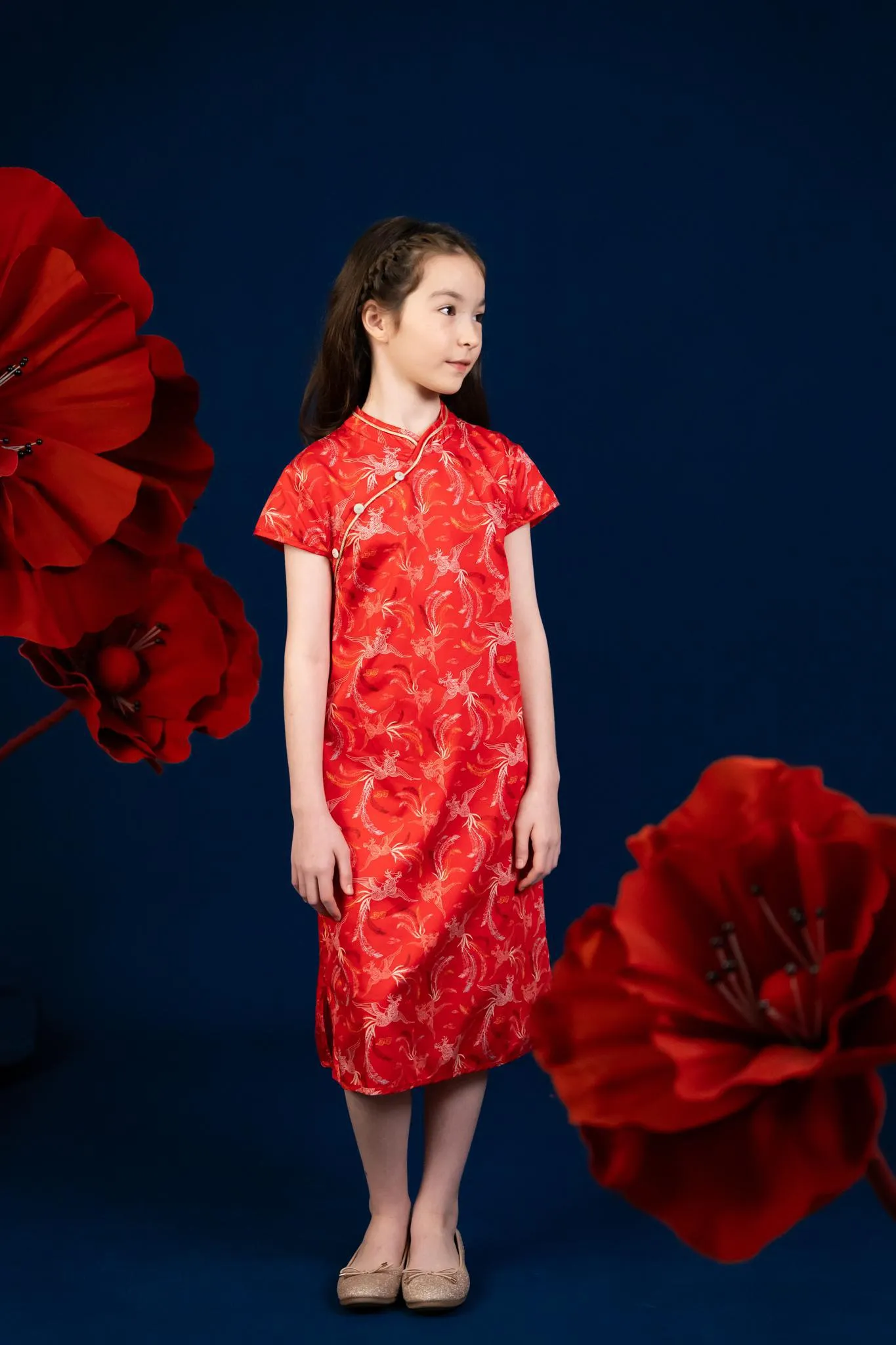 Cheongsam - Red Phoenix