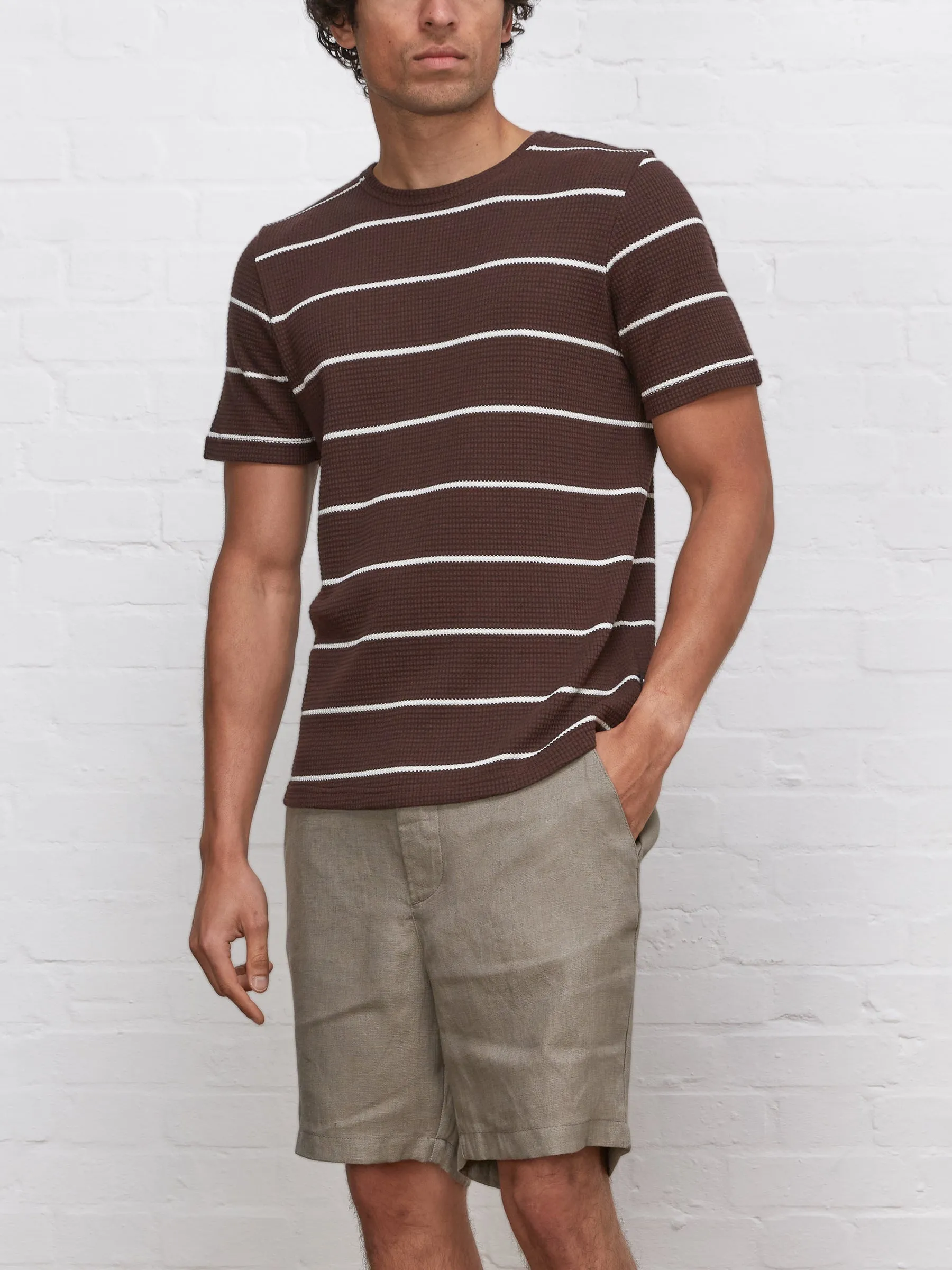 Conduit T-Shirt Gilmore Chocolate Brown