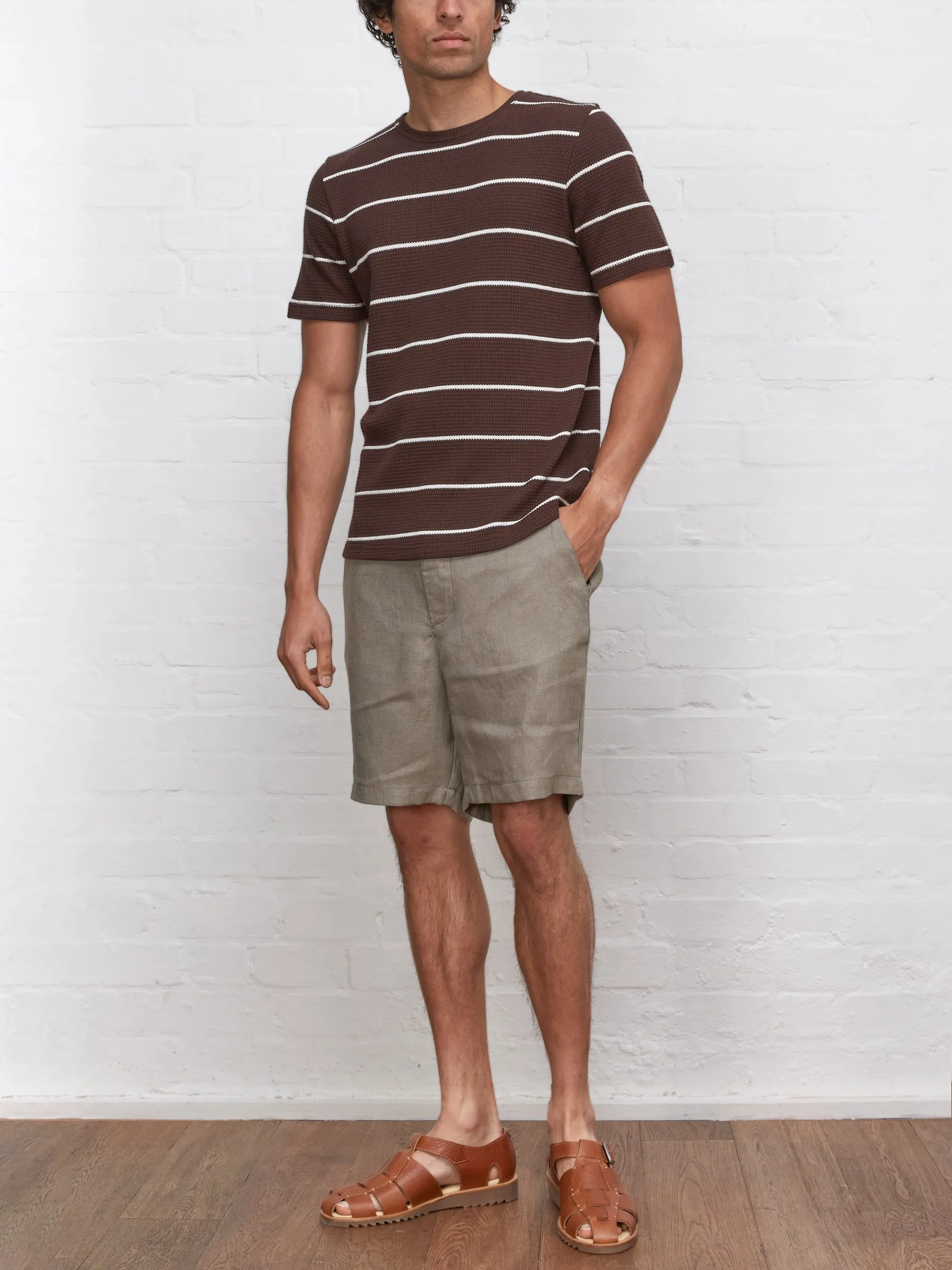 Conduit T-Shirt Gilmore Chocolate Brown