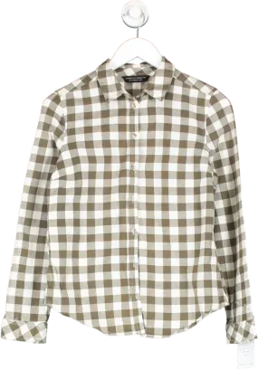 dorothy perkins Brown Checked Shirt UK 12