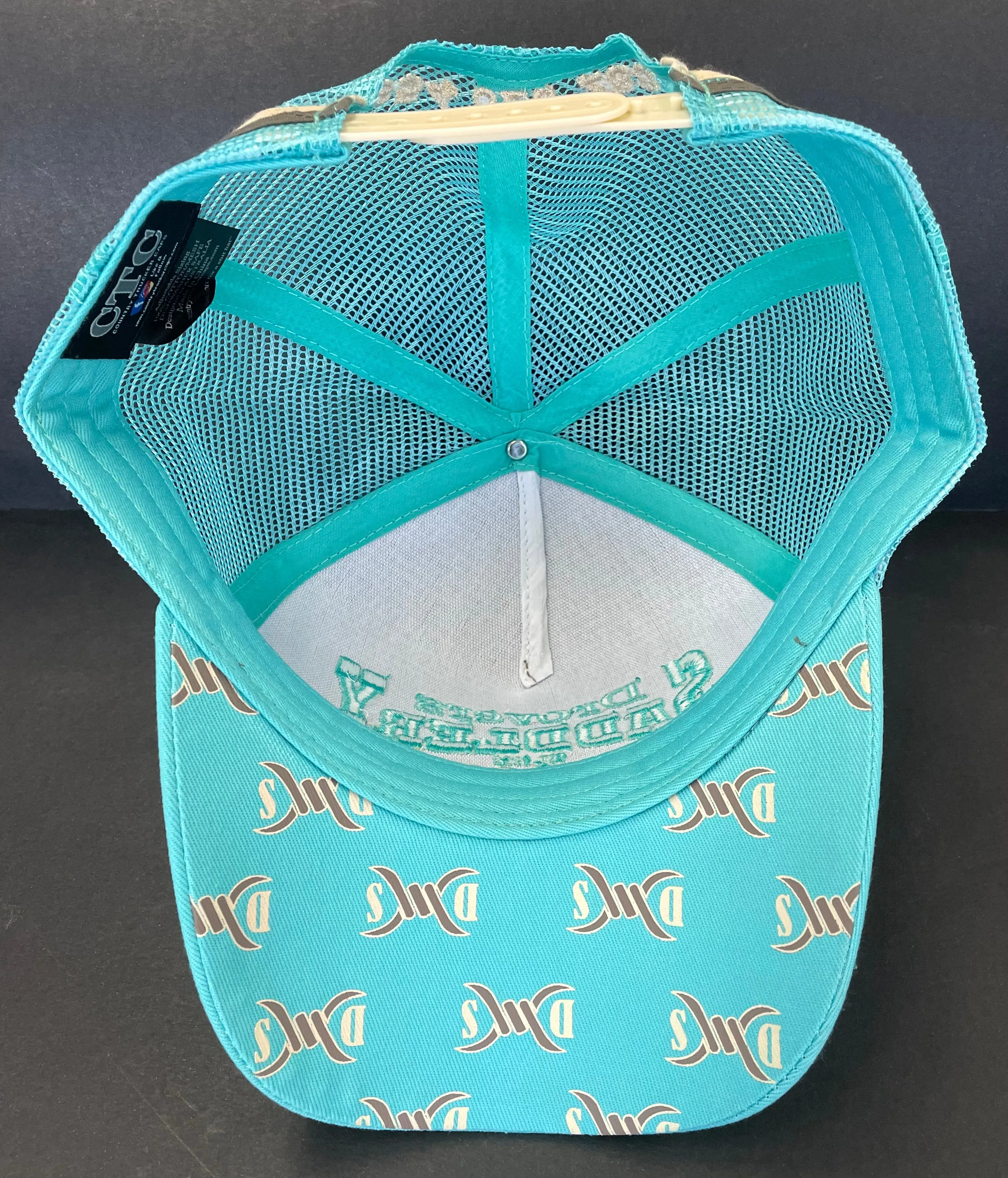 Drovers Saddlery Cap - Turquoise