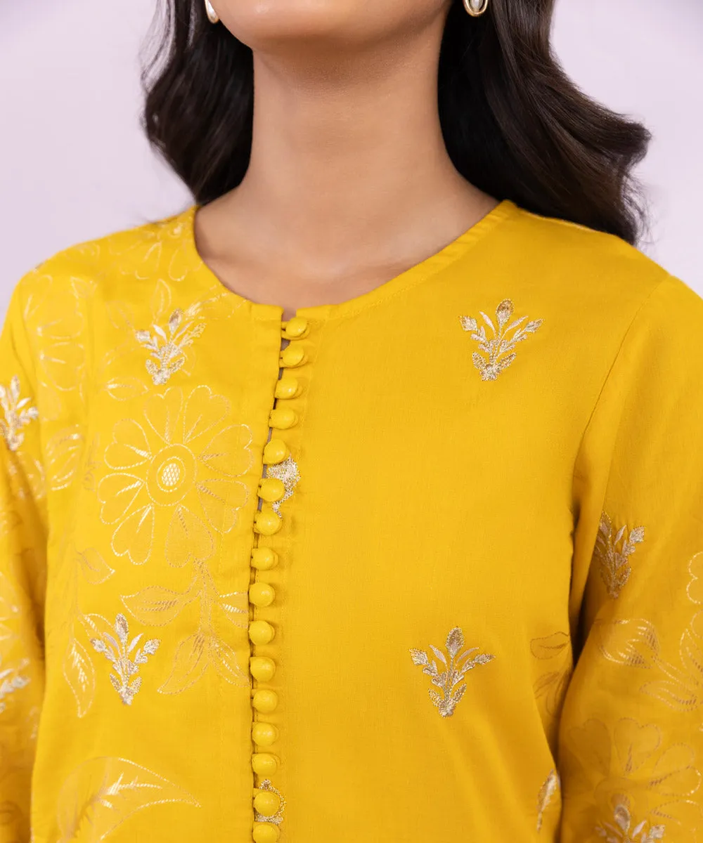 Embroidered Jacquard Shirt