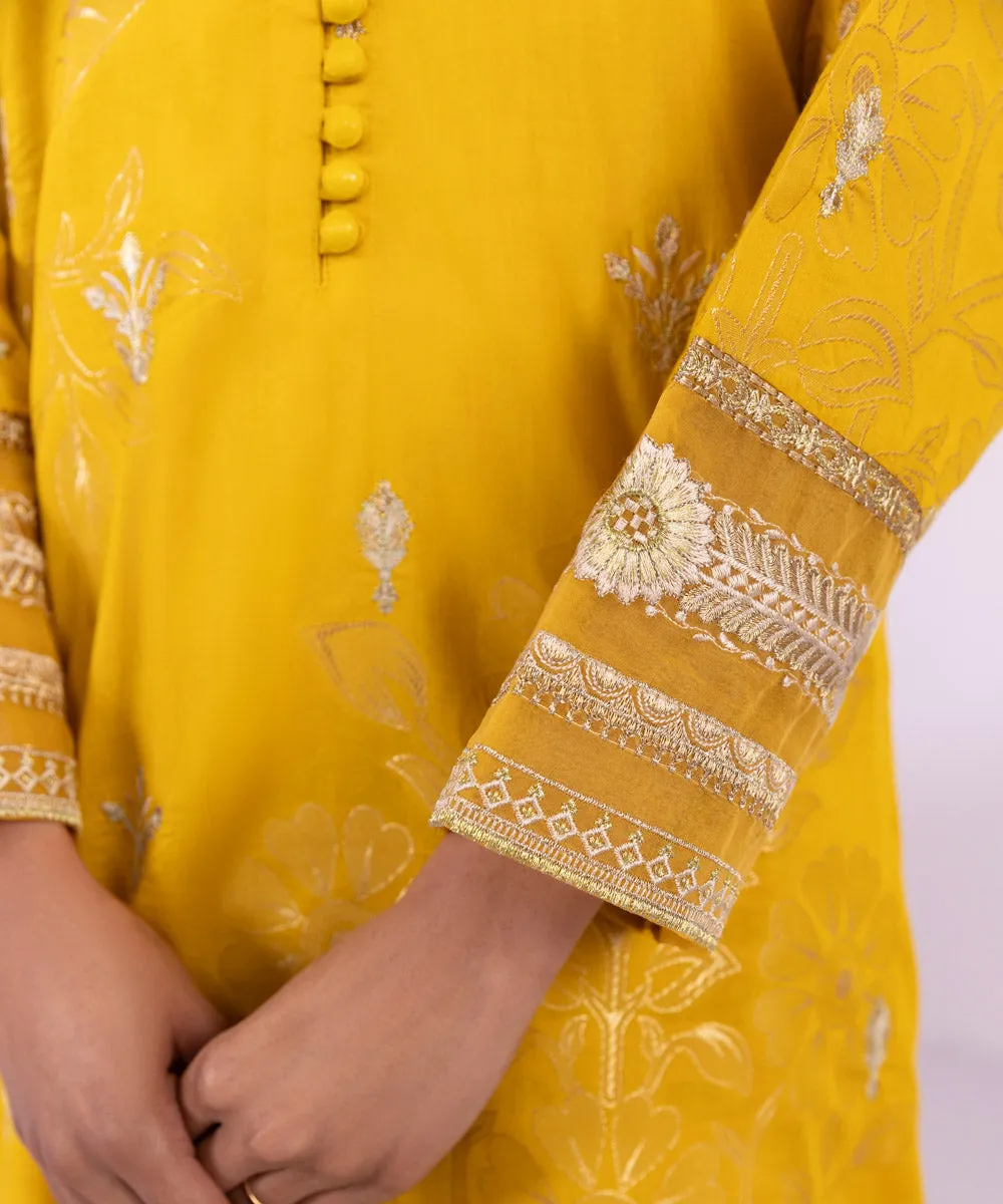 Embroidered Jacquard Shirt