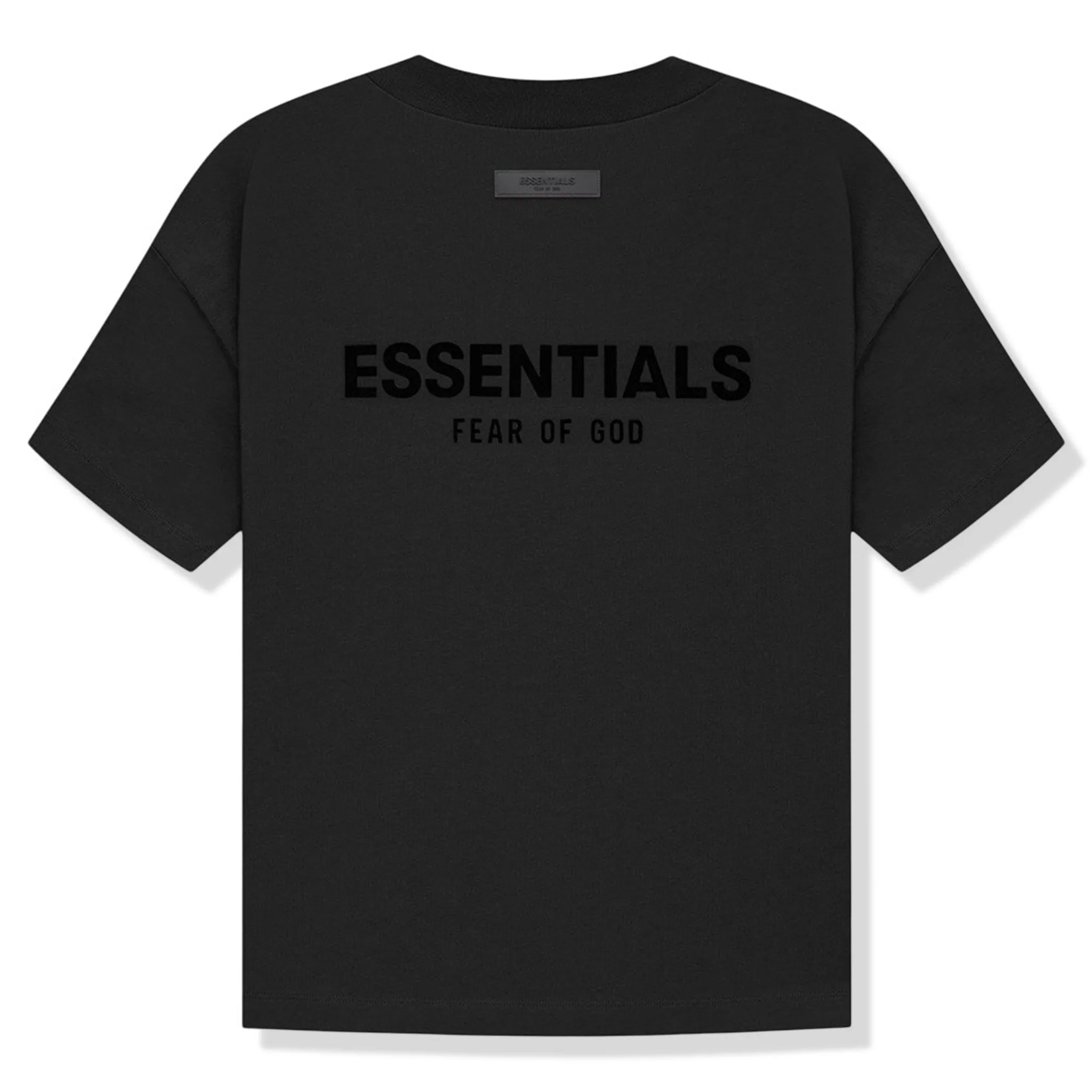 Fear Of God Essentials Black T Shirt (SS22)