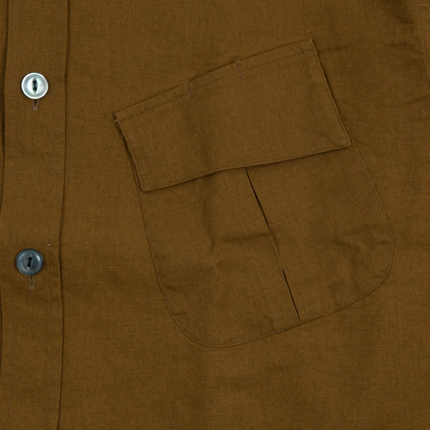 Fujito - Fatigue Shirt - Nut Brown