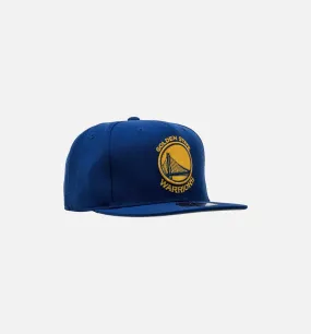 Golden State Warriors NBA High Crown Fitted Men's - Royal Blue/Yellow