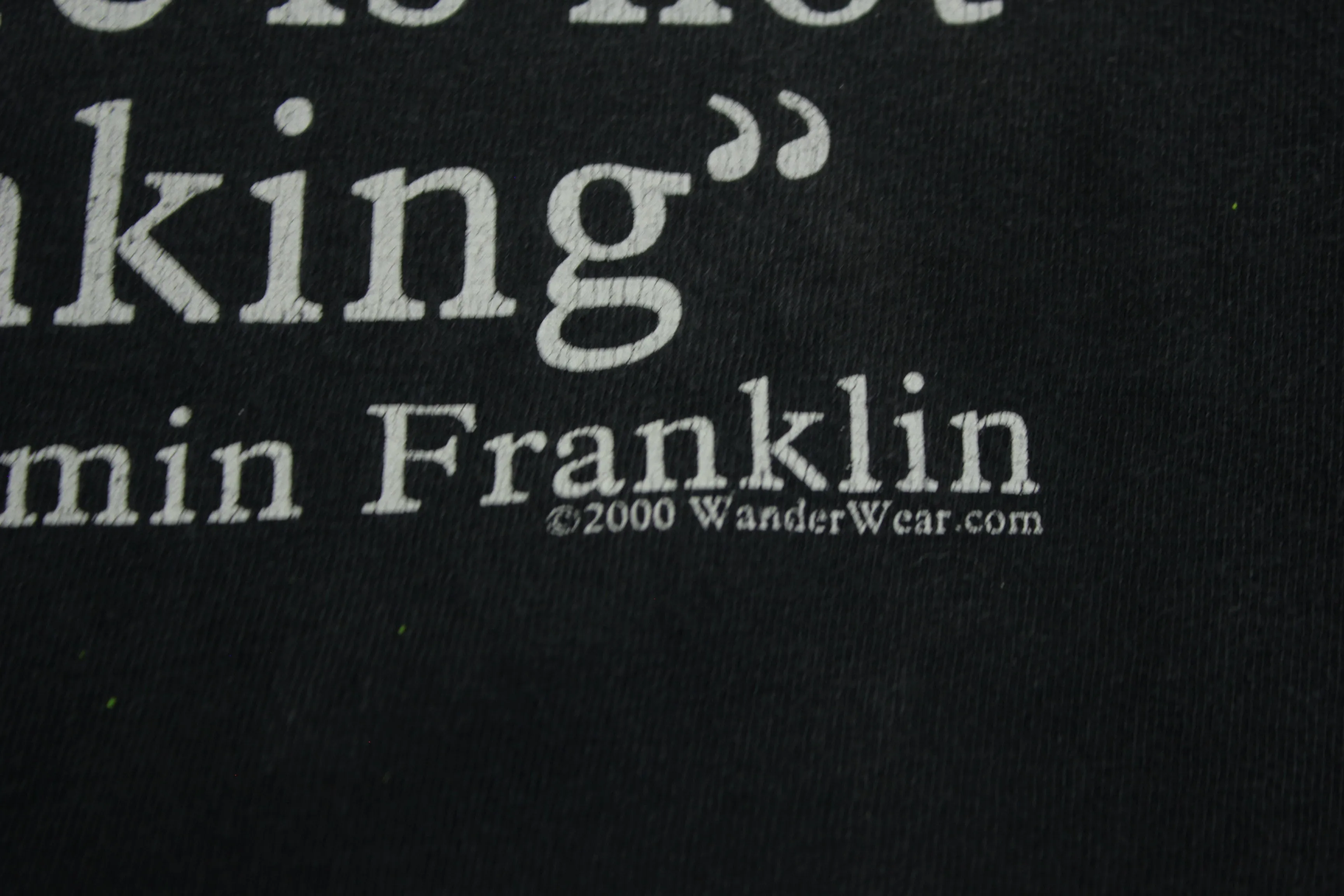 Good Living Good Drinking Vintage Y2K Benjamin Franklin Funny Humor Gildan T-Shirt