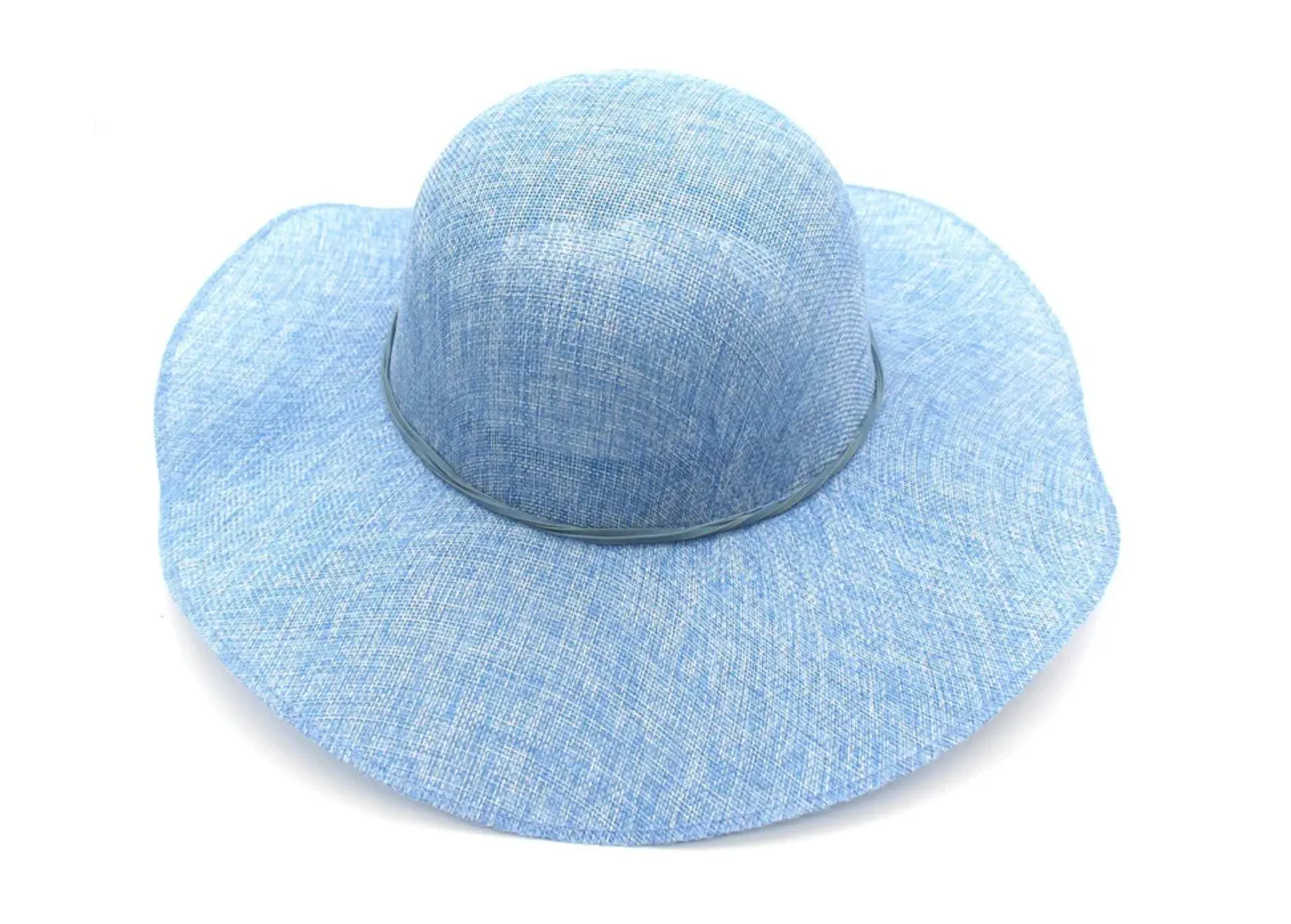 Hat Drag Linen (Blue), Color -