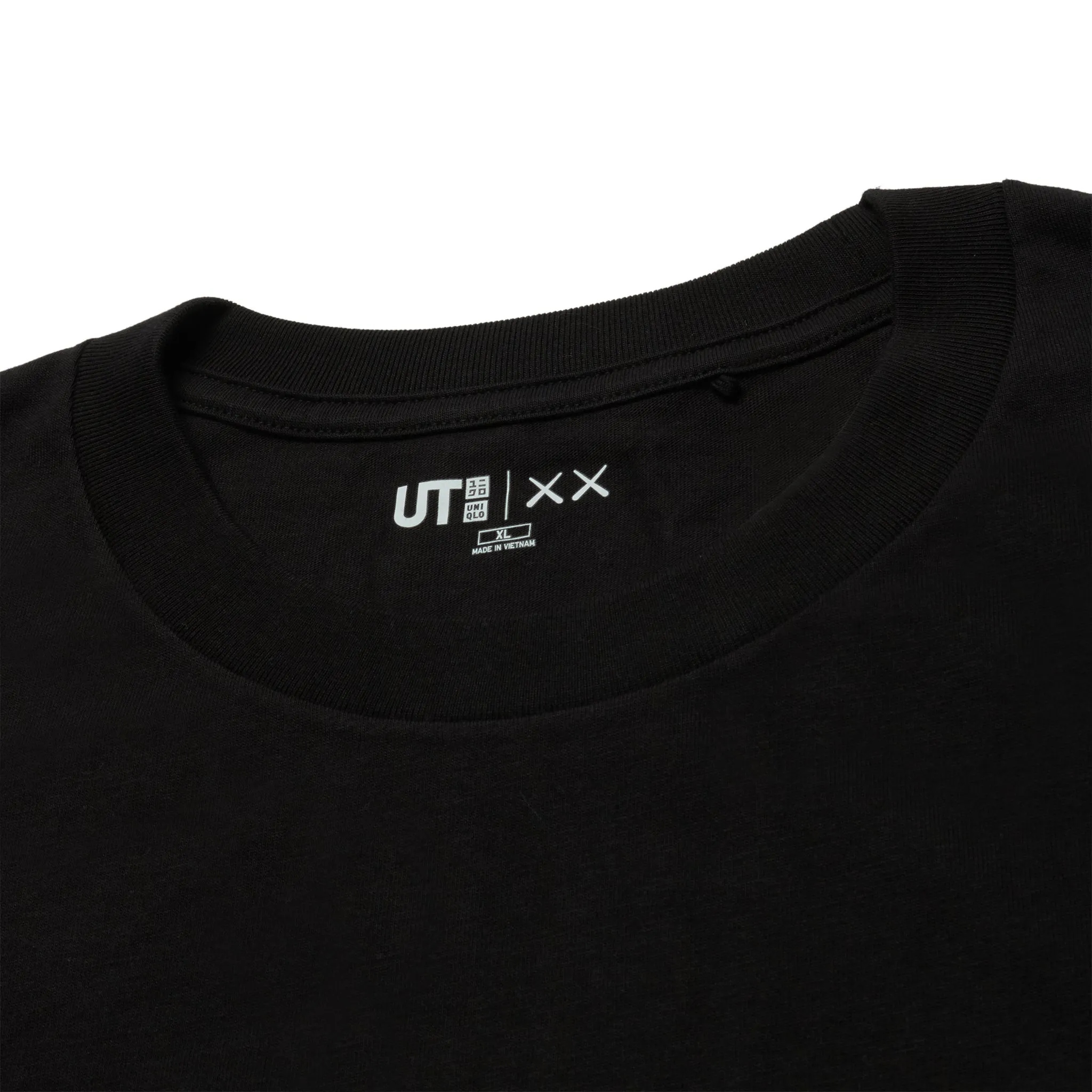 Kaws x Uniqlo UT Graphic Black T Shirt