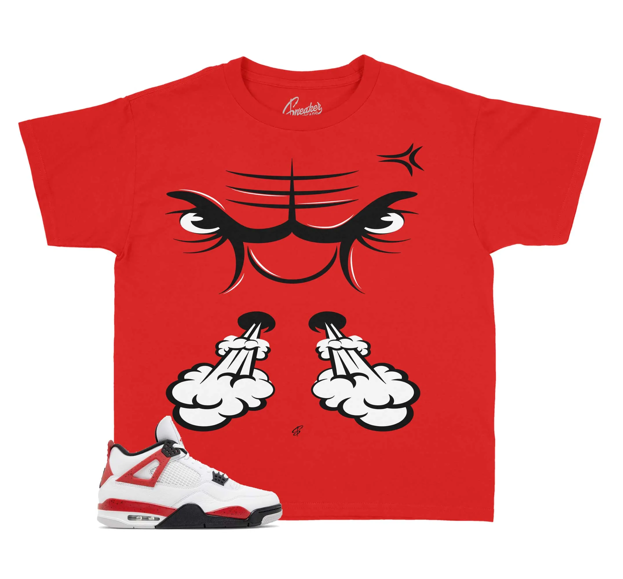 Kids - Red Cement 4 Raging Face Shirt