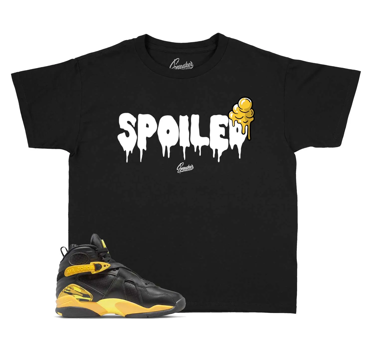 Kids Taxi 8 Shirt - Spoiled - Black