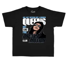 Kids - University Blue 9 Queens Shirt