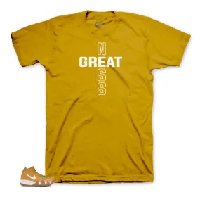 Kyrie 4 Cinnamon Toast Shirt - Greatness Cross  - Brown