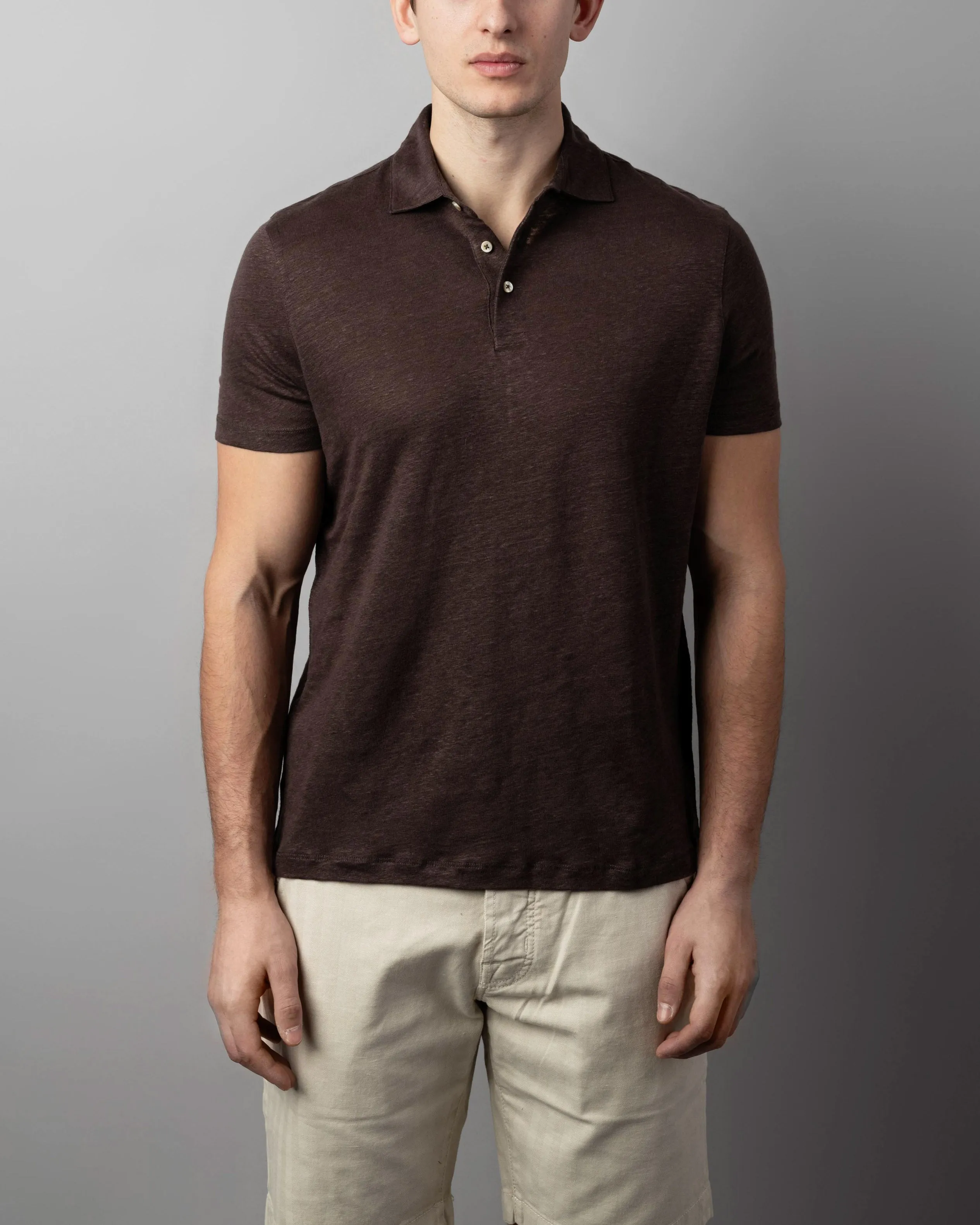 Linen Polo Shirt