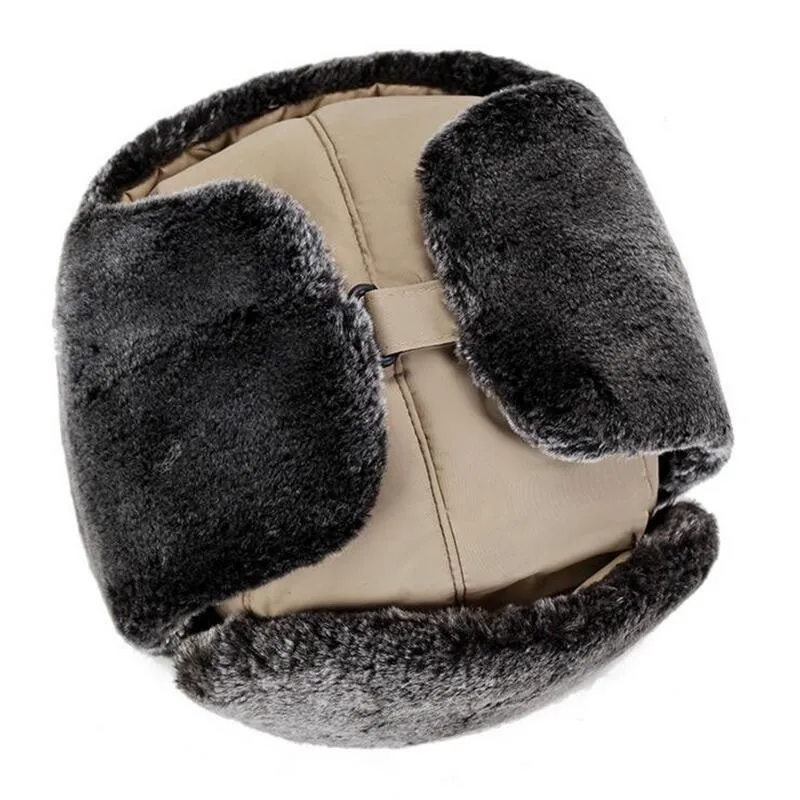 Luxury Trapper Earflap Bomber Hat