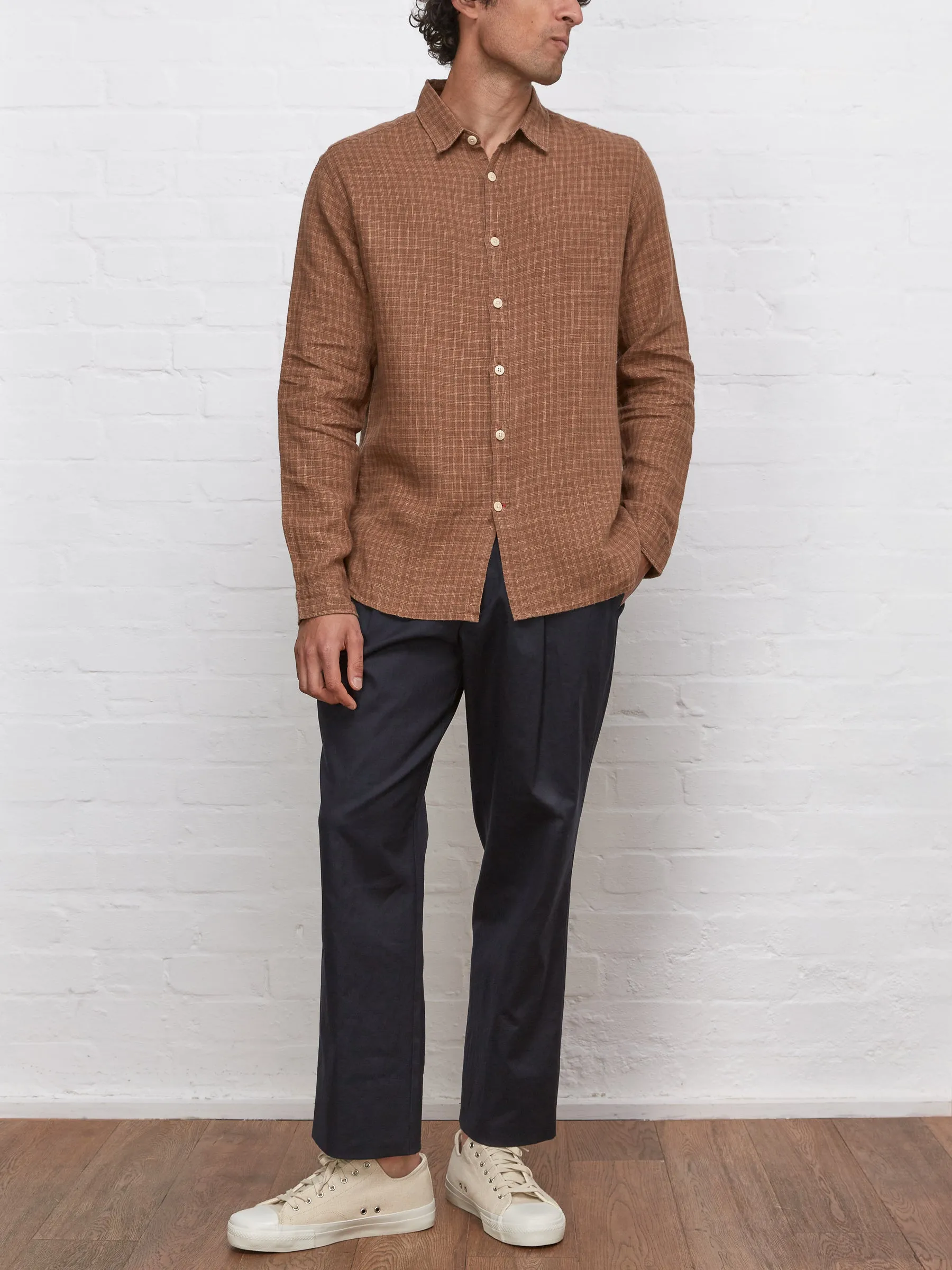 New York Special Shirt Popham Brown