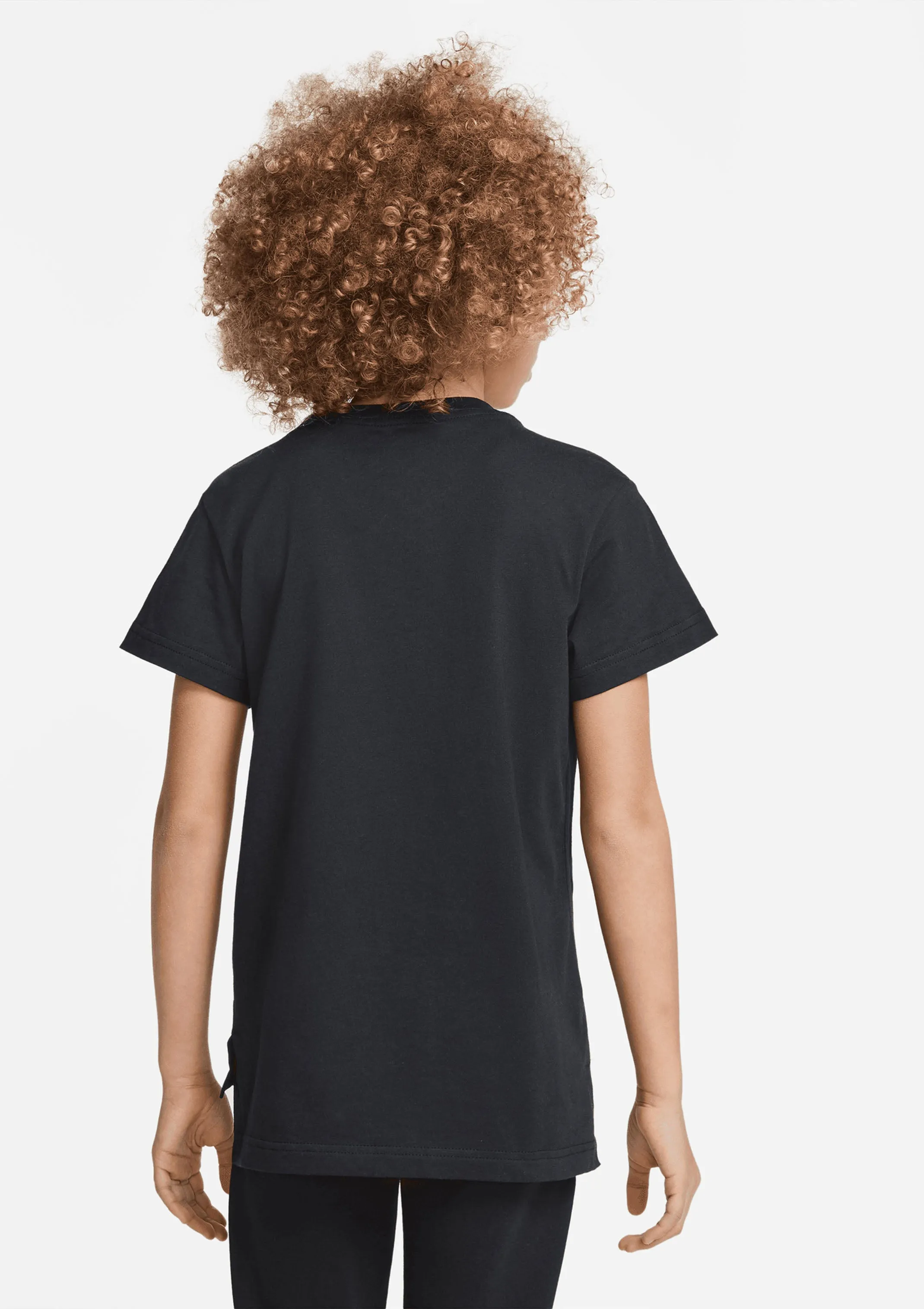 Nike Girls Basic Futura Tee Black <br> AR5088 010