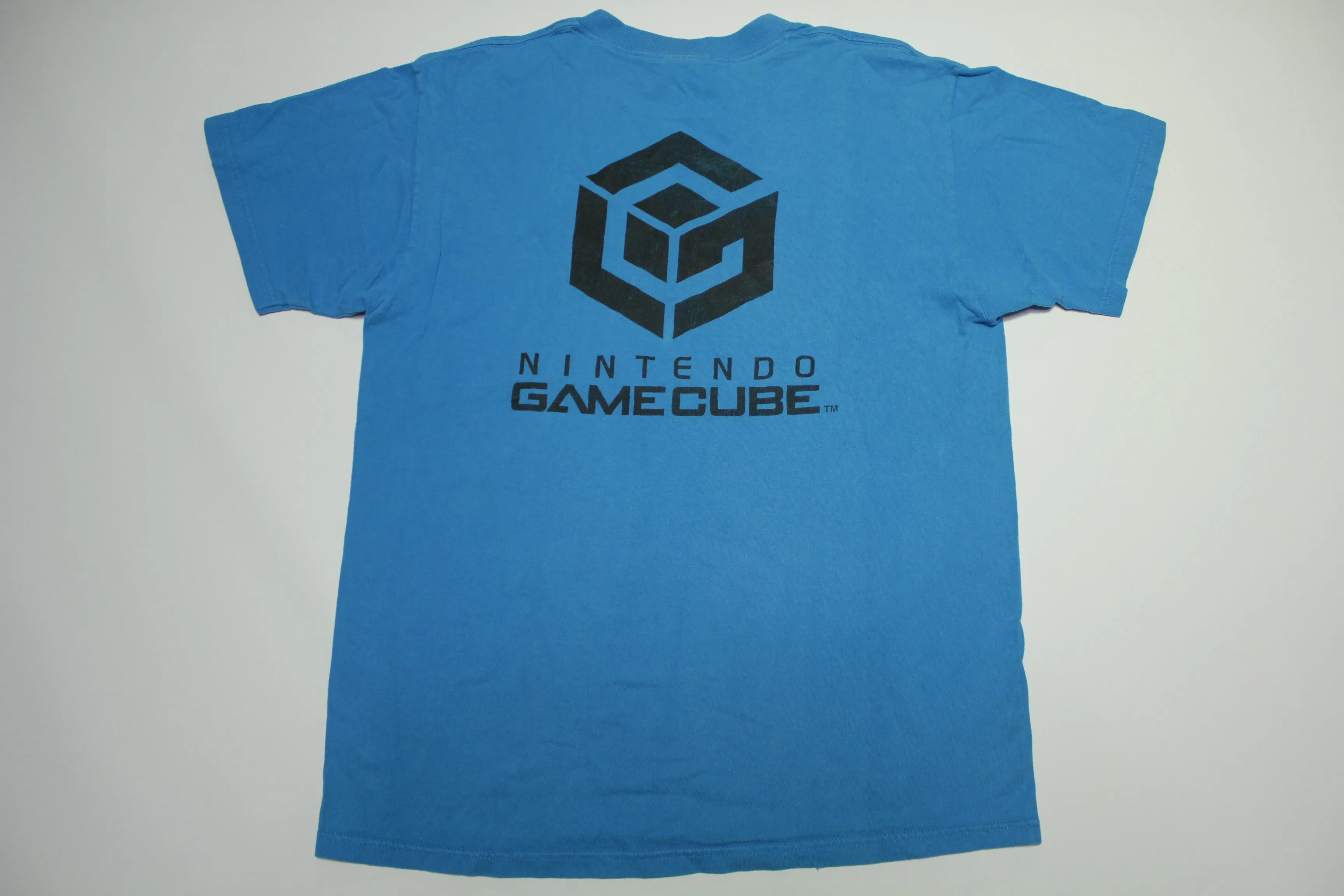 Nintendo Gamecube Promo Launch Tee Vintage Y2K Front Back Hit Big Logo T-Shirt