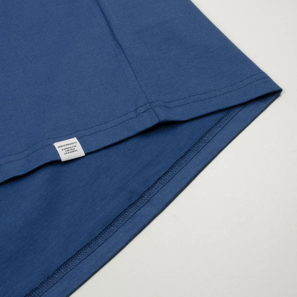 Norse Projects - Johannes Standard Pocket T-shirt - Calcite Blue