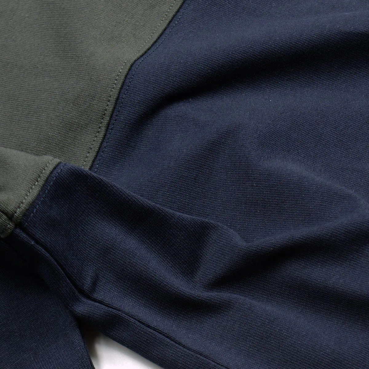 Norse Projects - Ruben Colour Block Polo - Beech Green