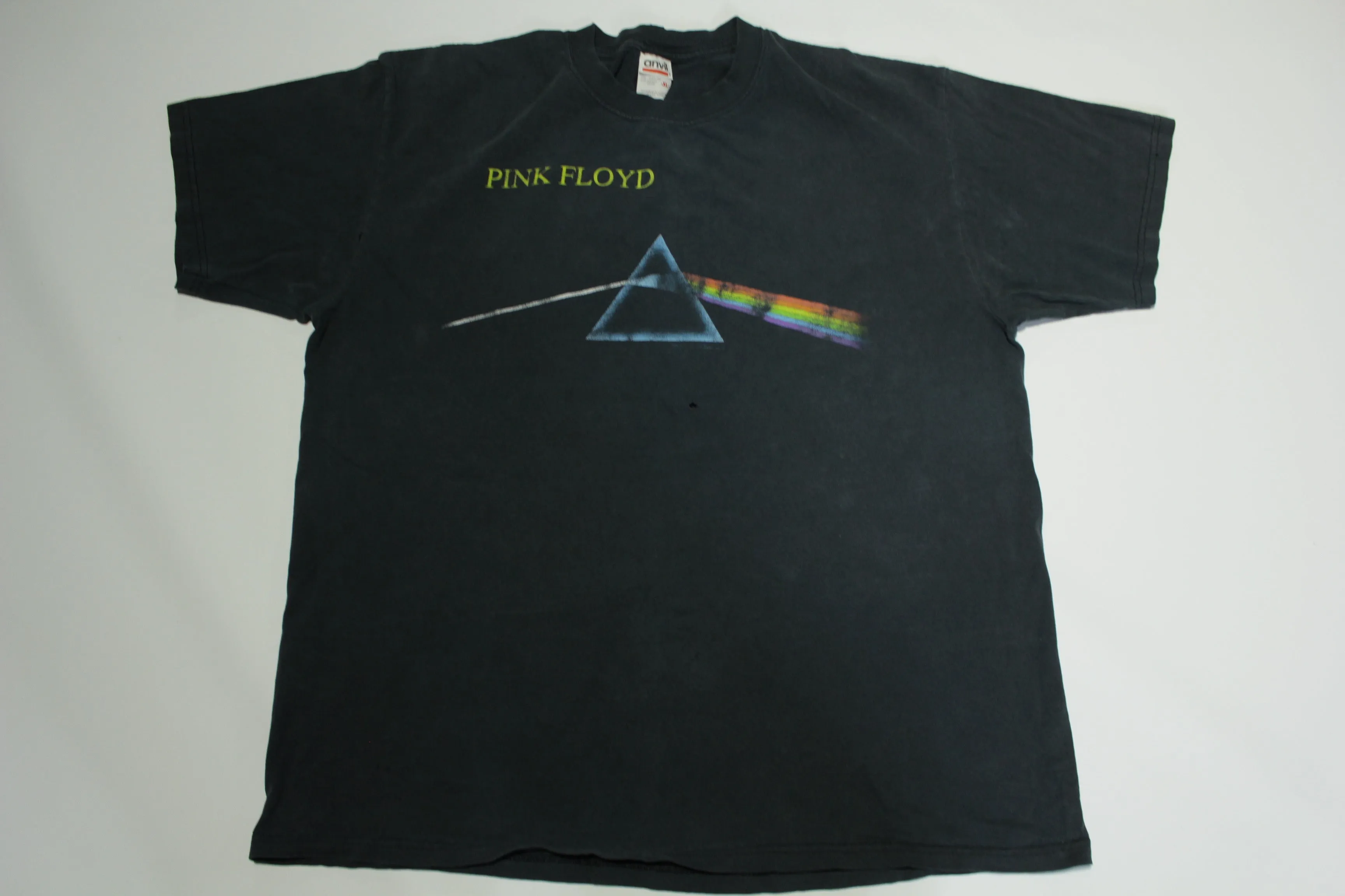 Pink Floyd Vintage 90's Dark Side of the Moon Rainbow Prism T-Shirt