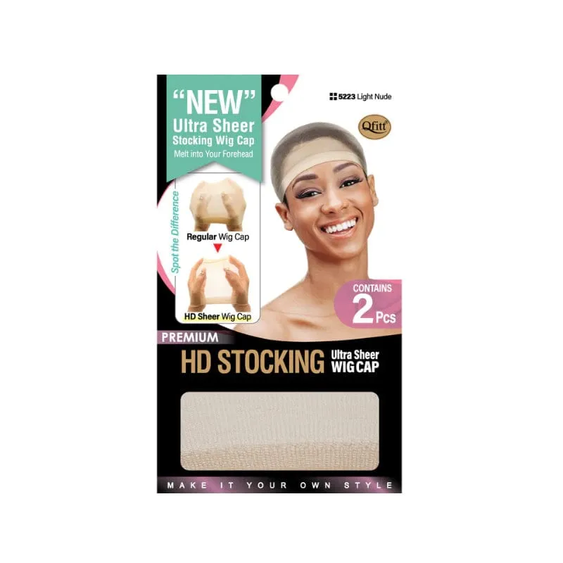 QFITT | HD Stocking Ultra Sheer Wig Cap