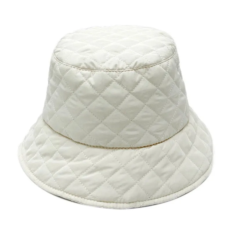 Quilted Padding Bucket Hat