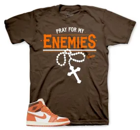 Retro 1 Starfish Shirt - Enemies- Brown