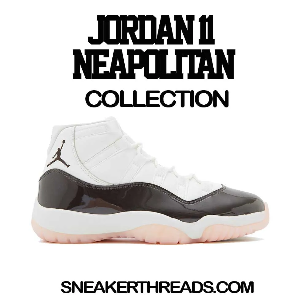 Retro 11 Neapolitan Shirt - Fake Love - Brown