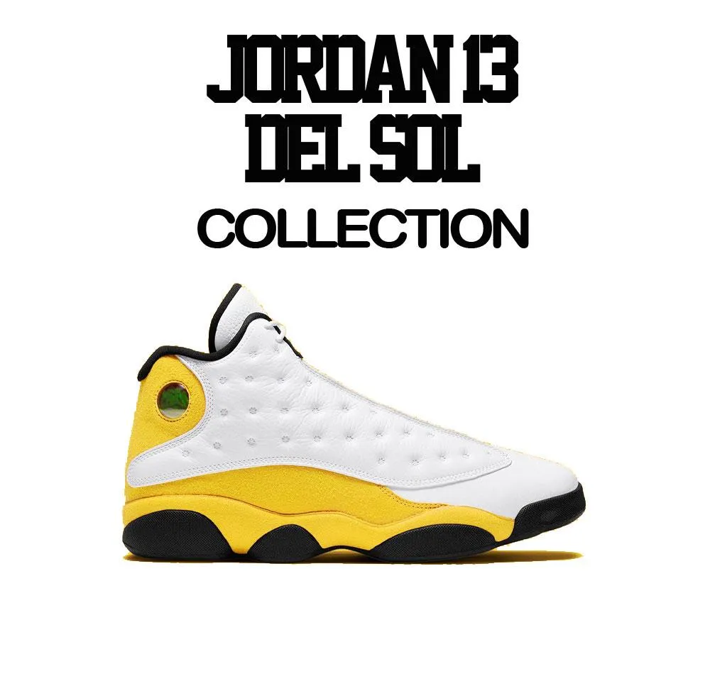 Retro 13 Del Sol Shirt - Toro - Yellow