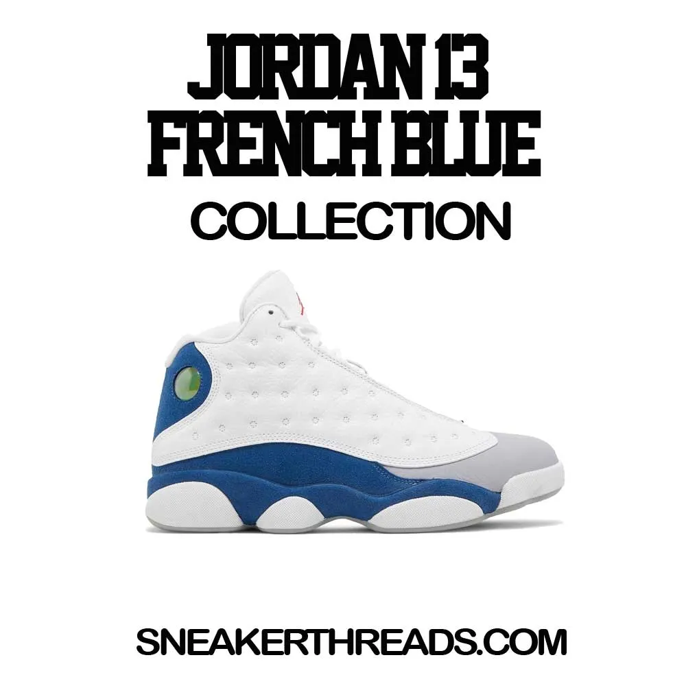 Retro 13 French Blue Crenshaw Racing Shirt