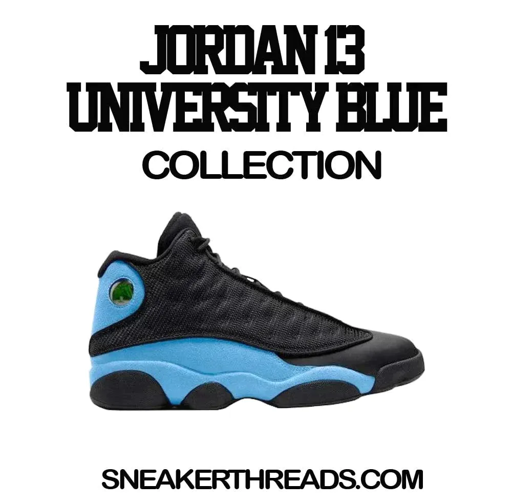 Retro 13 University Blue Shirt - Blessings - Blue