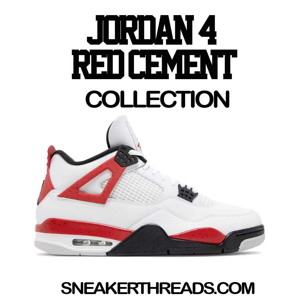 Retro 4 Red Cement Fly Kicks Shirt