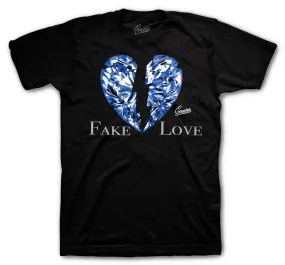 Retro 5 Racer Blue Love Shirt