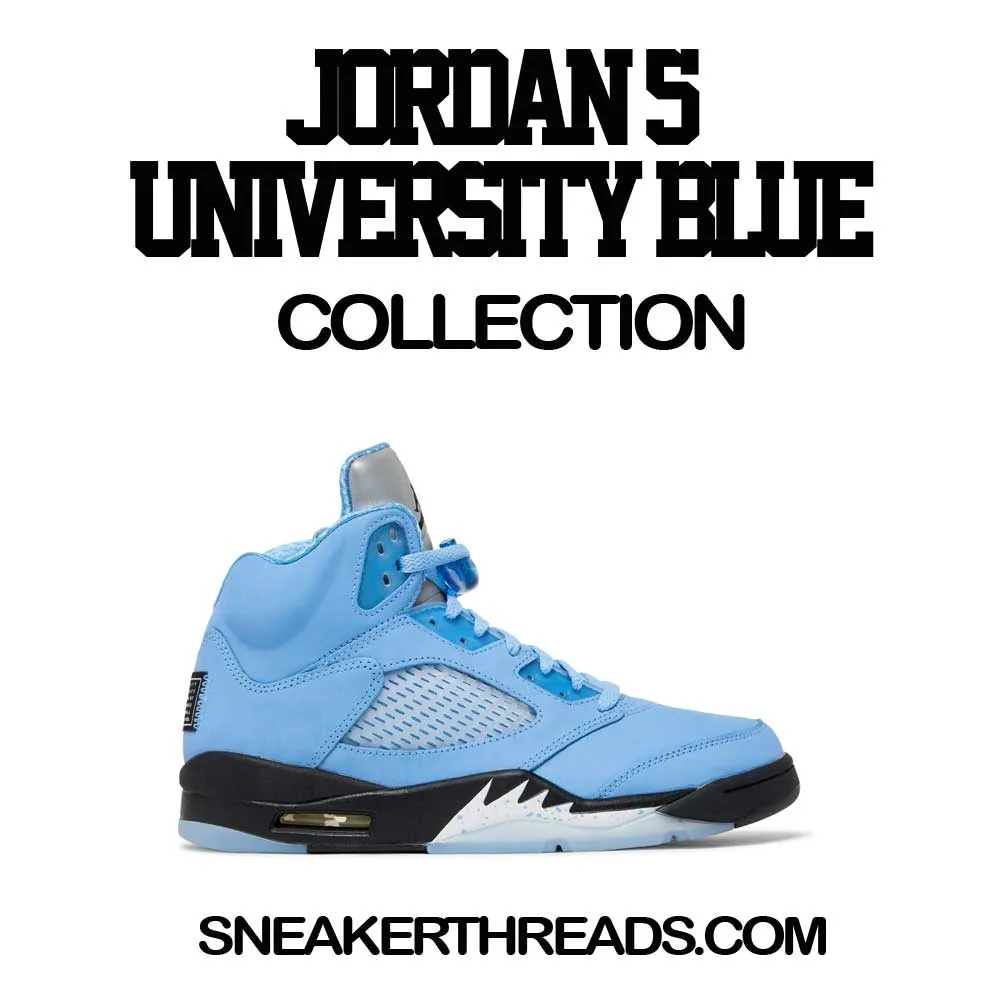 Retro 5 University Blue ST Crown Shirt