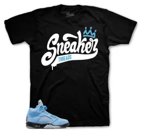 Retro 5 University Blue ST Crown Shirt