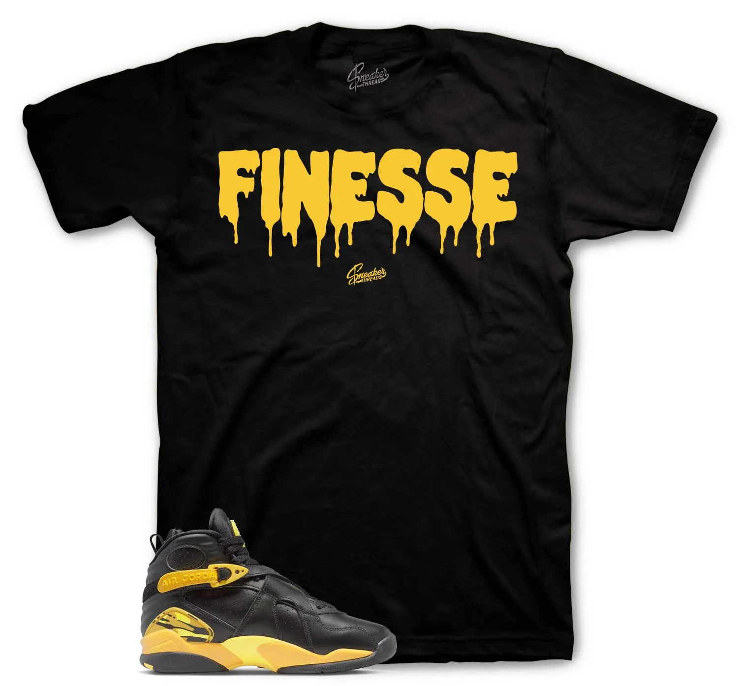 Retro 8 Taxi Shirt - Finesse - Black