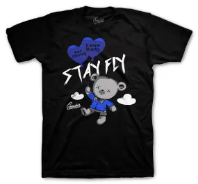 Retro 9 Racer Blue Money Over Love Shirt