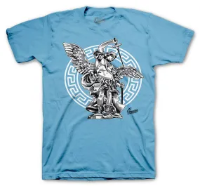 Retro 9 University Blue Shirt - Saint Michael - Carolina Blue