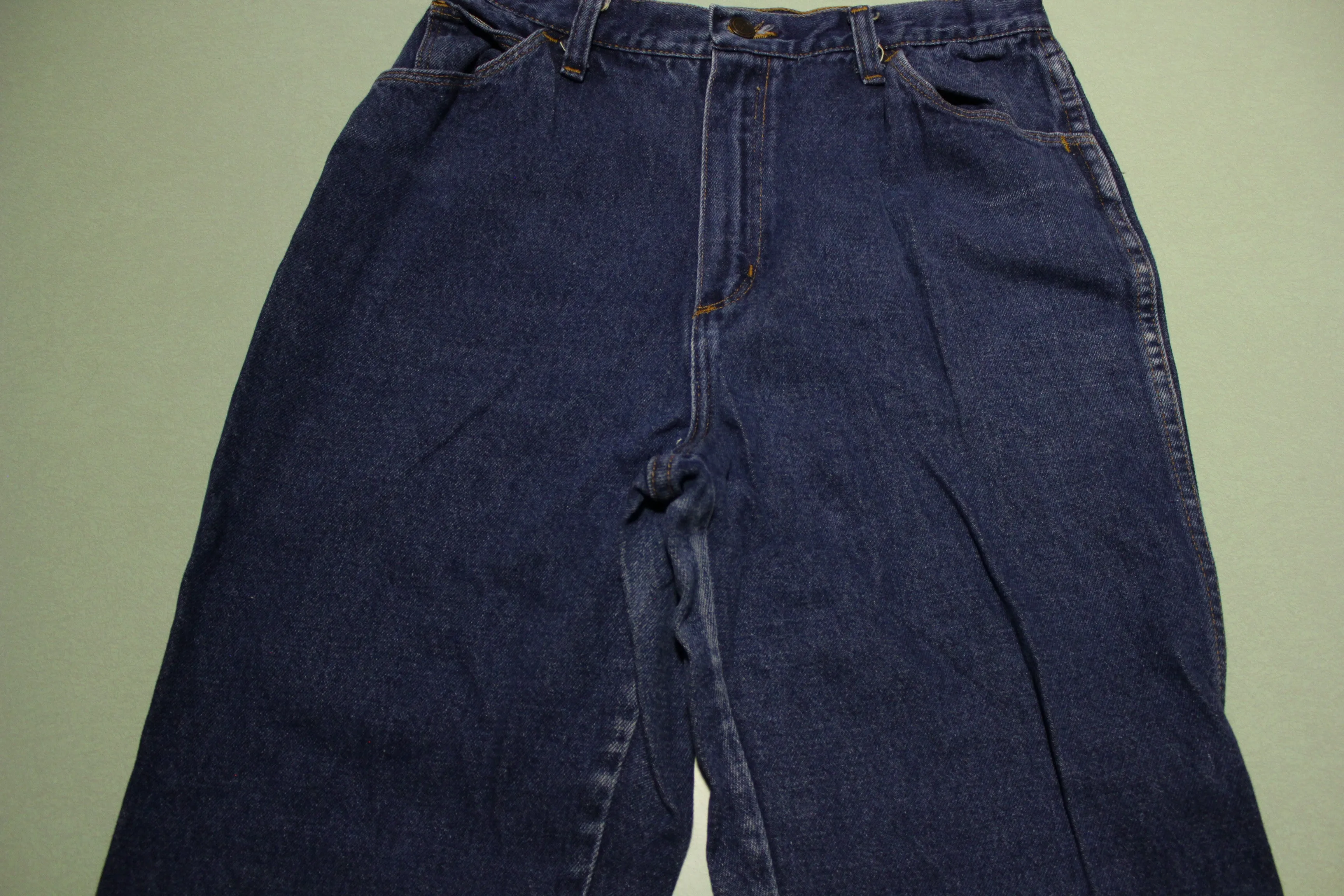 Sheplers Vintage Misses SHDN807 Dark Wash Denim 70's Blue Jeans